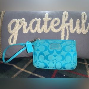 Coach Clutch Blue